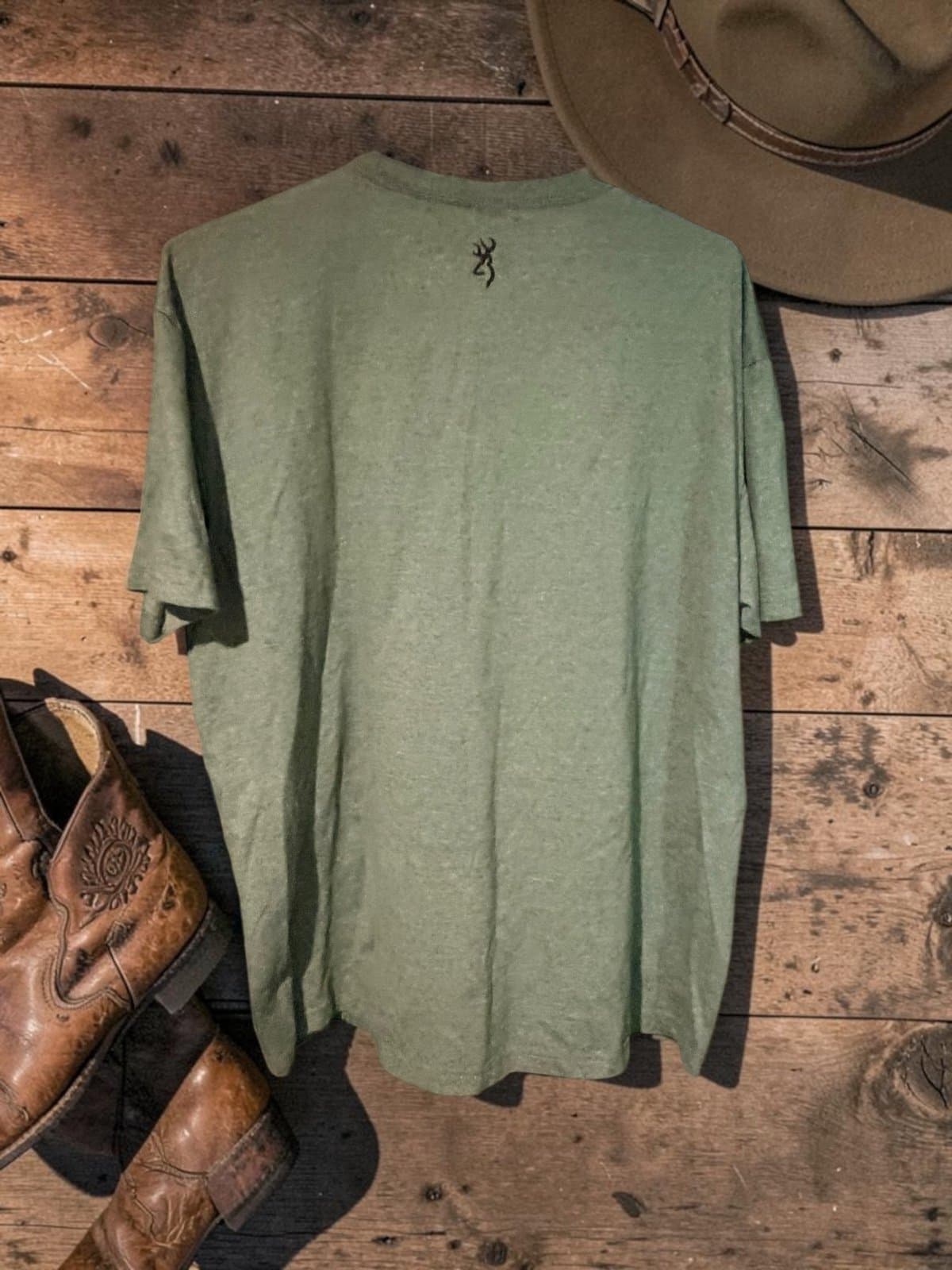 Men's browning tee shirt sm - Thumbnail 2