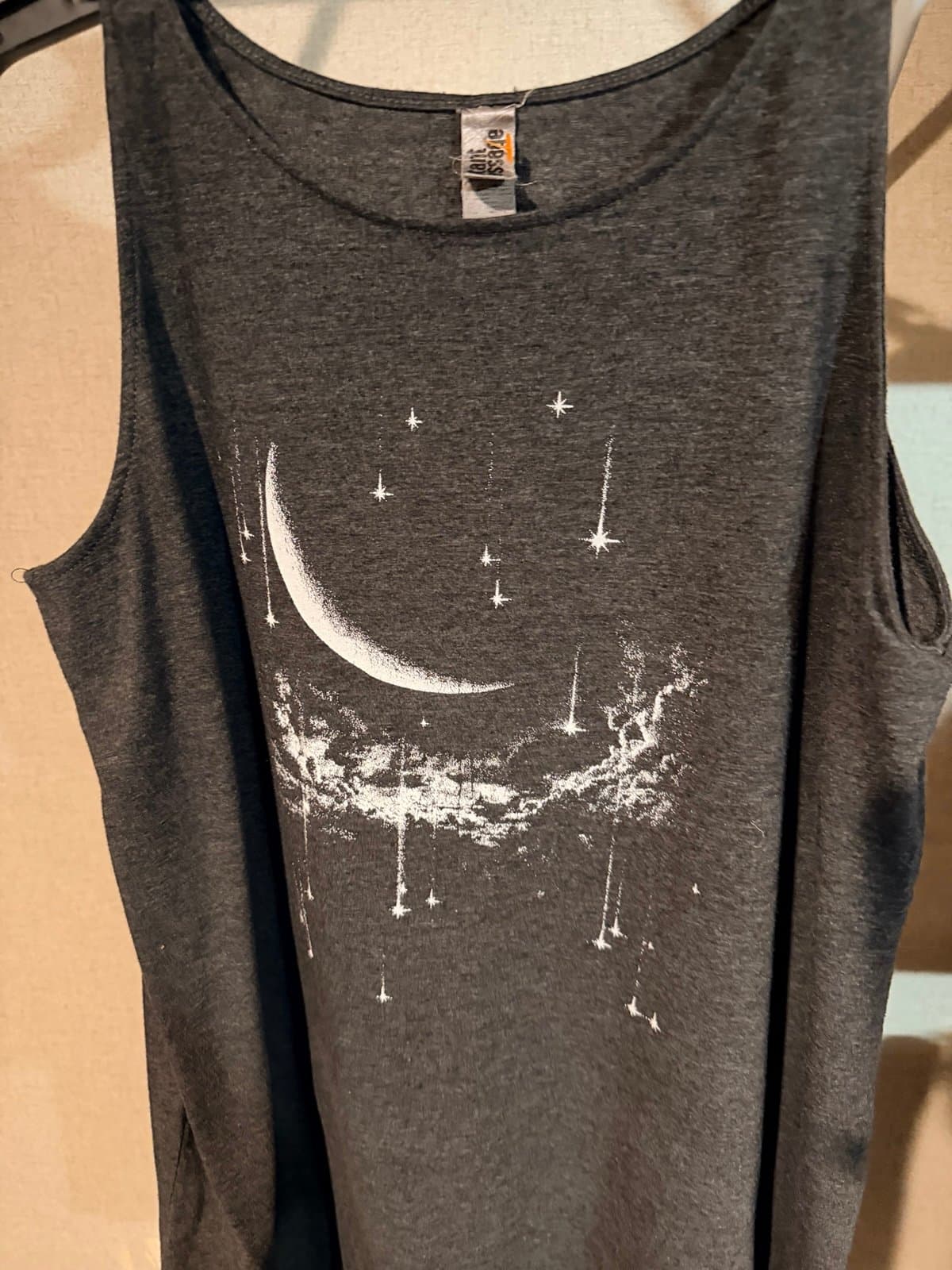 Instant Message celestial sleeveless graphic tank dress - Thumbnail 3