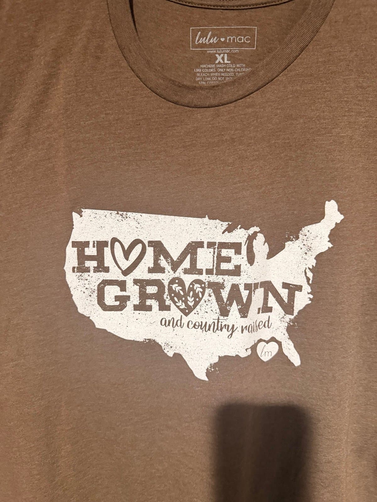 Lulu Mac “home grown” tee, size XL, brand new! - Thumbnail 3