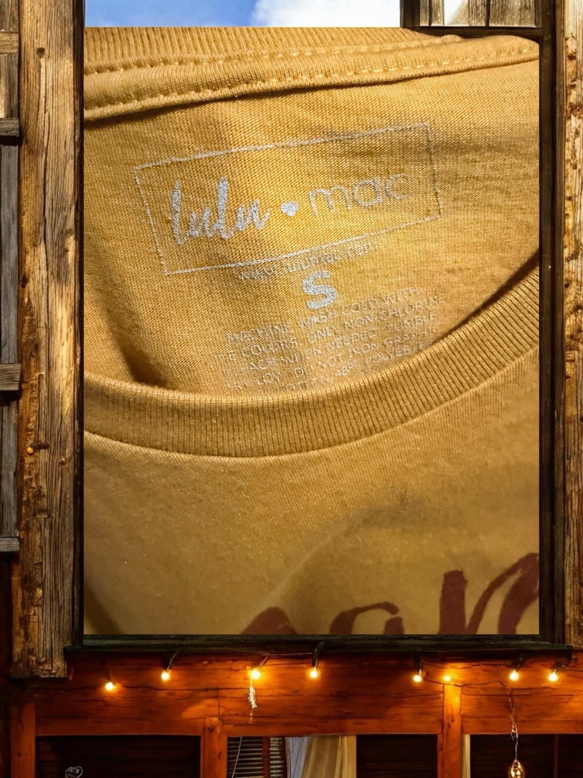 New Lulumac "Mama Tried" tee shirt size small - Thumbnail 3
