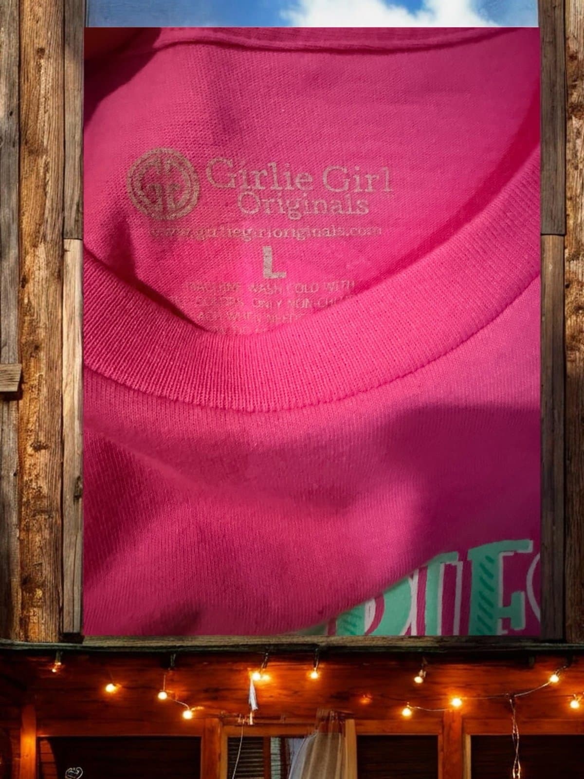 Girlie Girls "Happiest Heifer" tee sz l New - Thumbnail 3