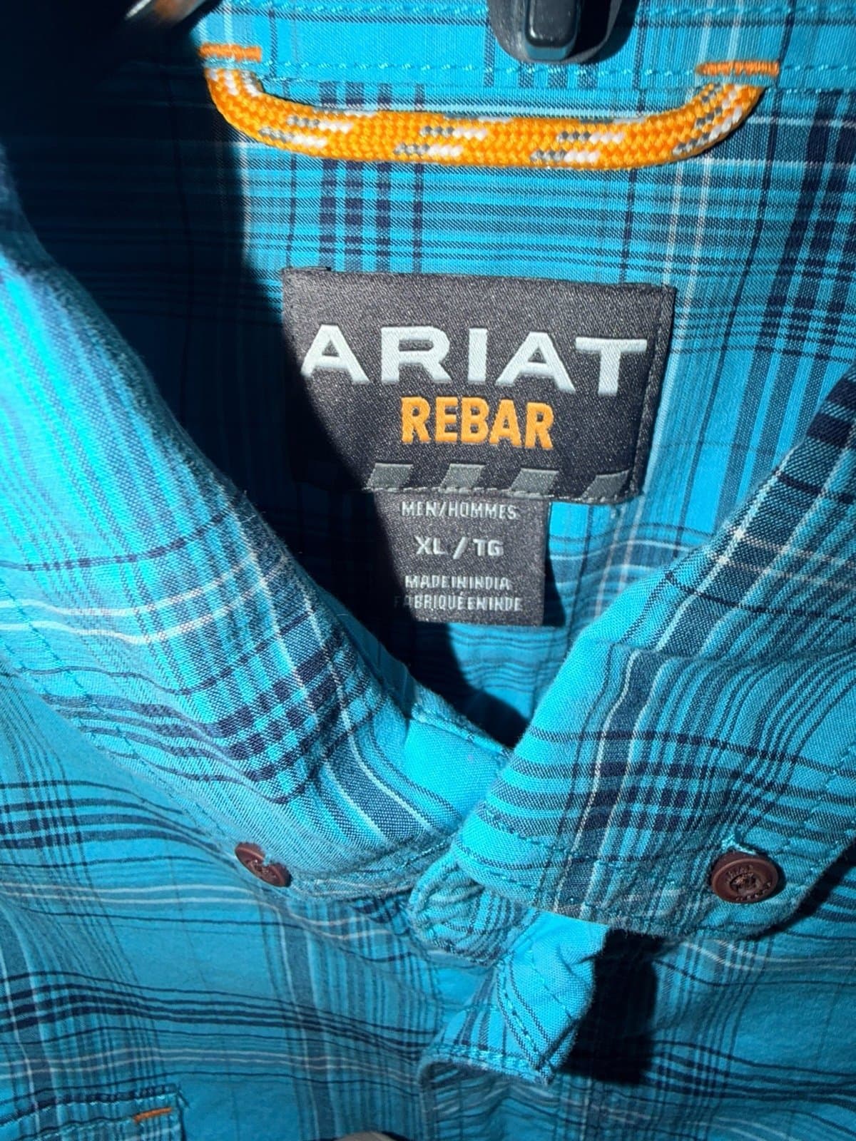 Ariat Rebar short sleeve button down - Thumbnail 3