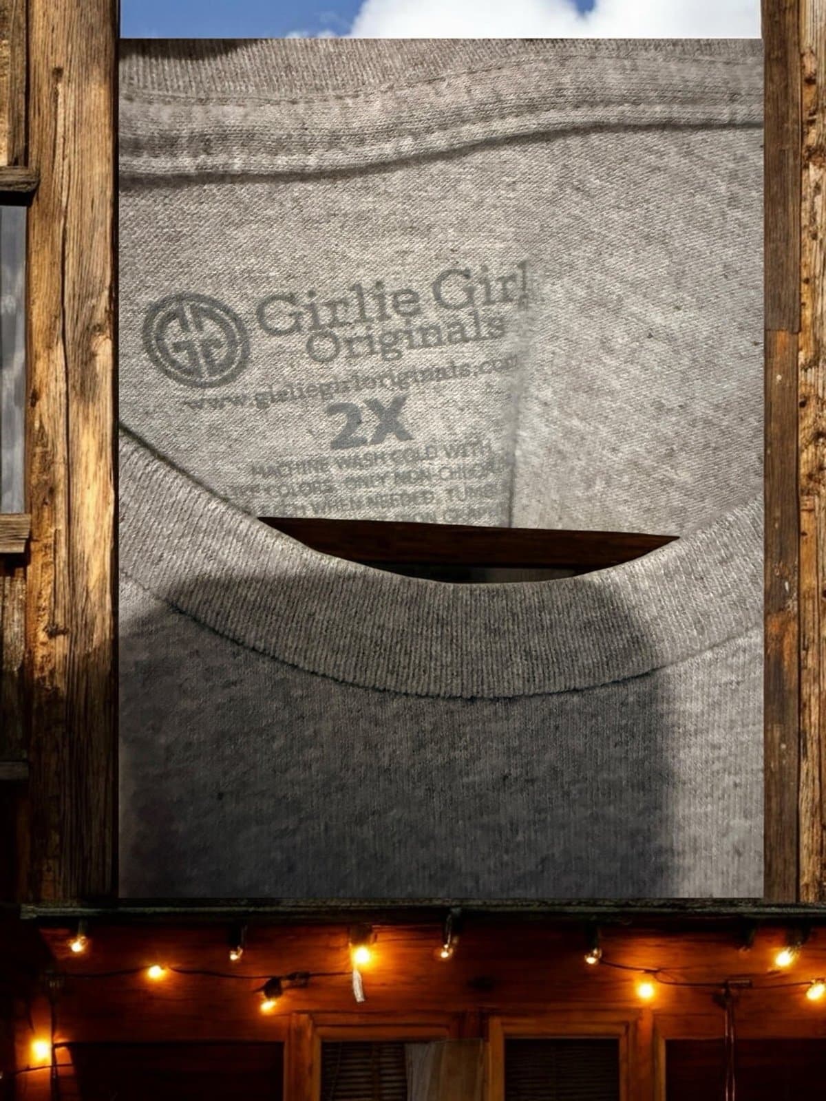 New Girlie girls originals "Holy Cow" tee 2x - Thumbnail 3