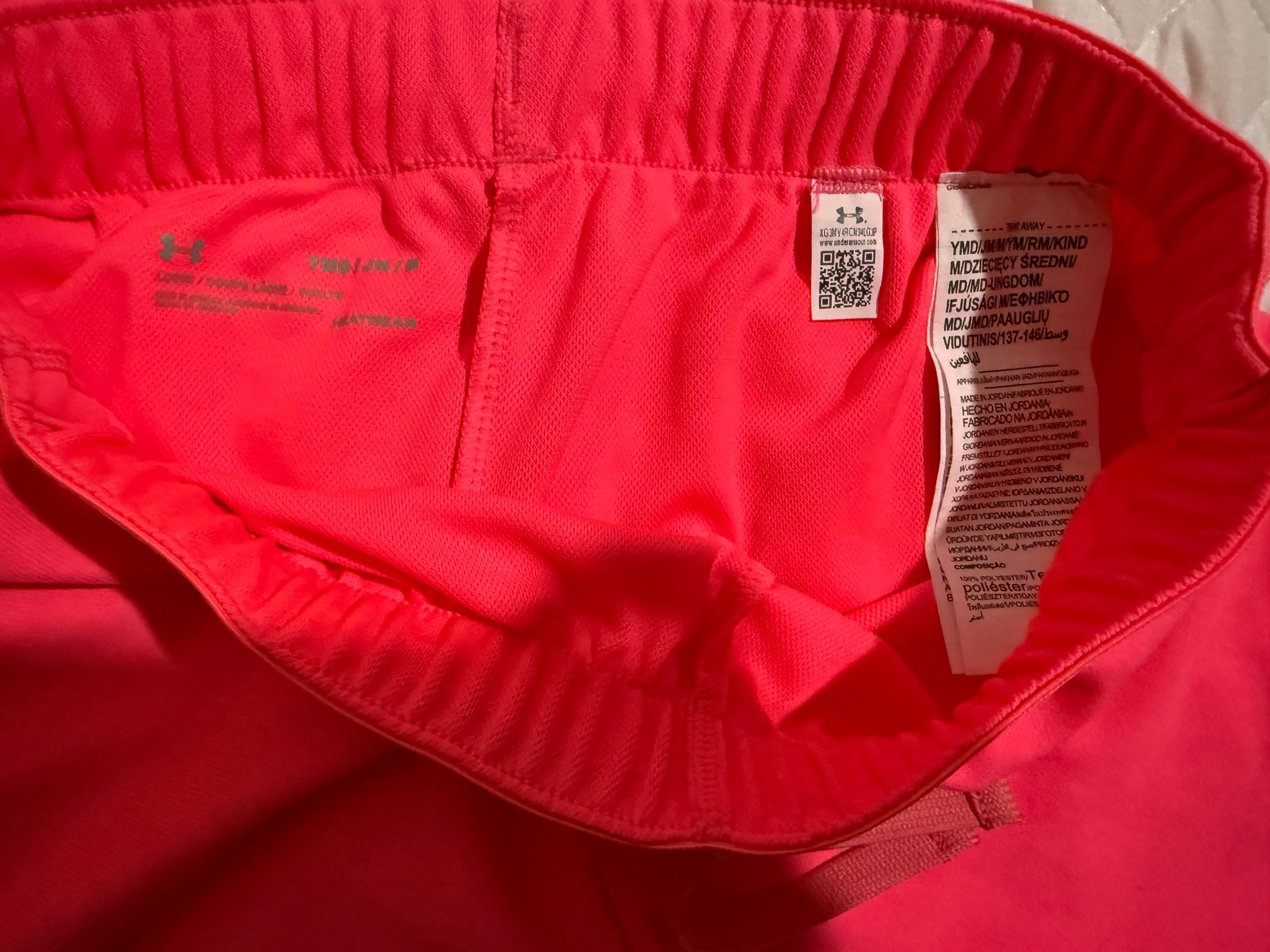 Under Armour Youth Pink Shorts Size YMD - Thumbnail 3