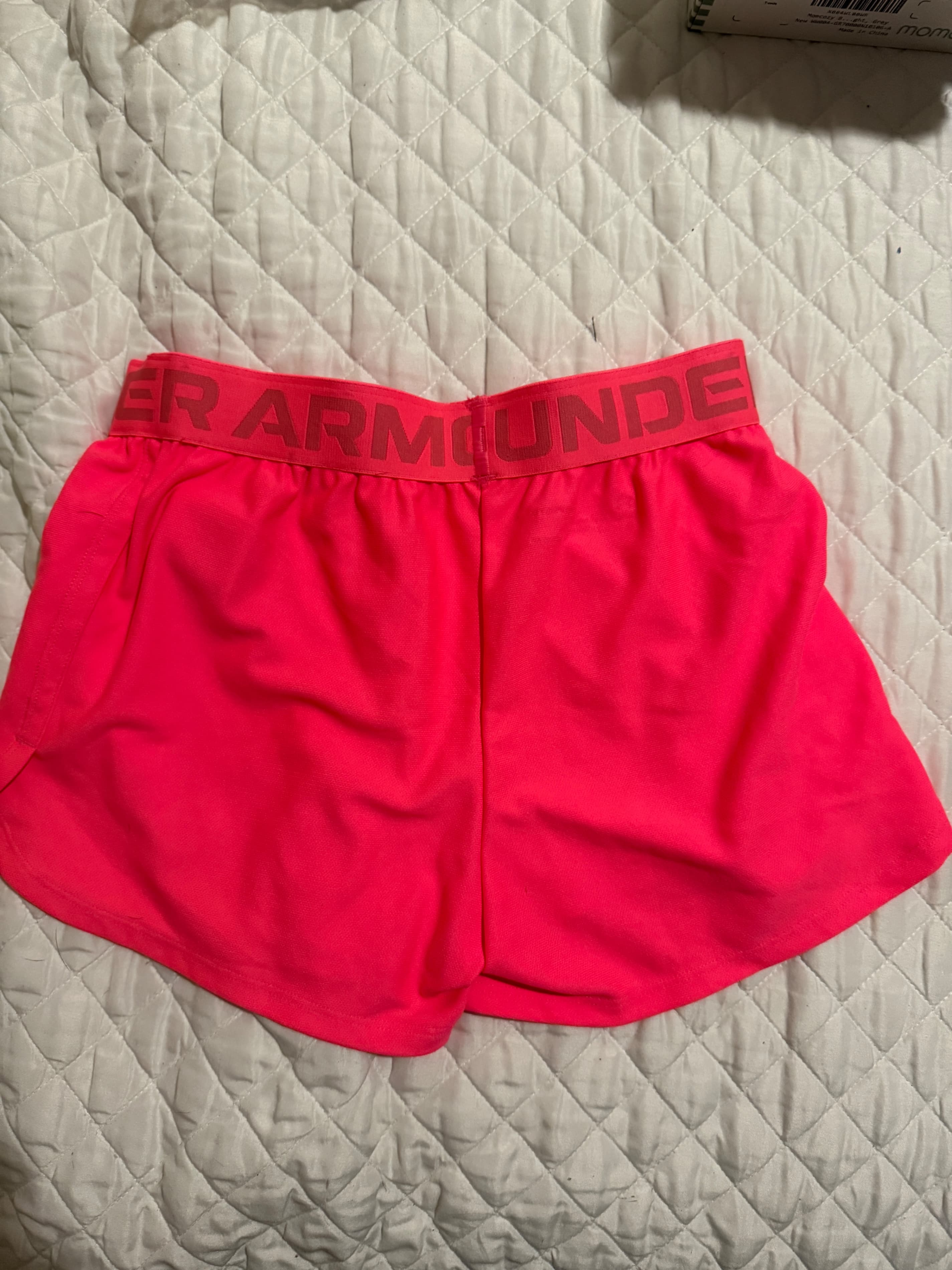 Under Armour Youth Pink Shorts Size YMD - Thumbnail 5