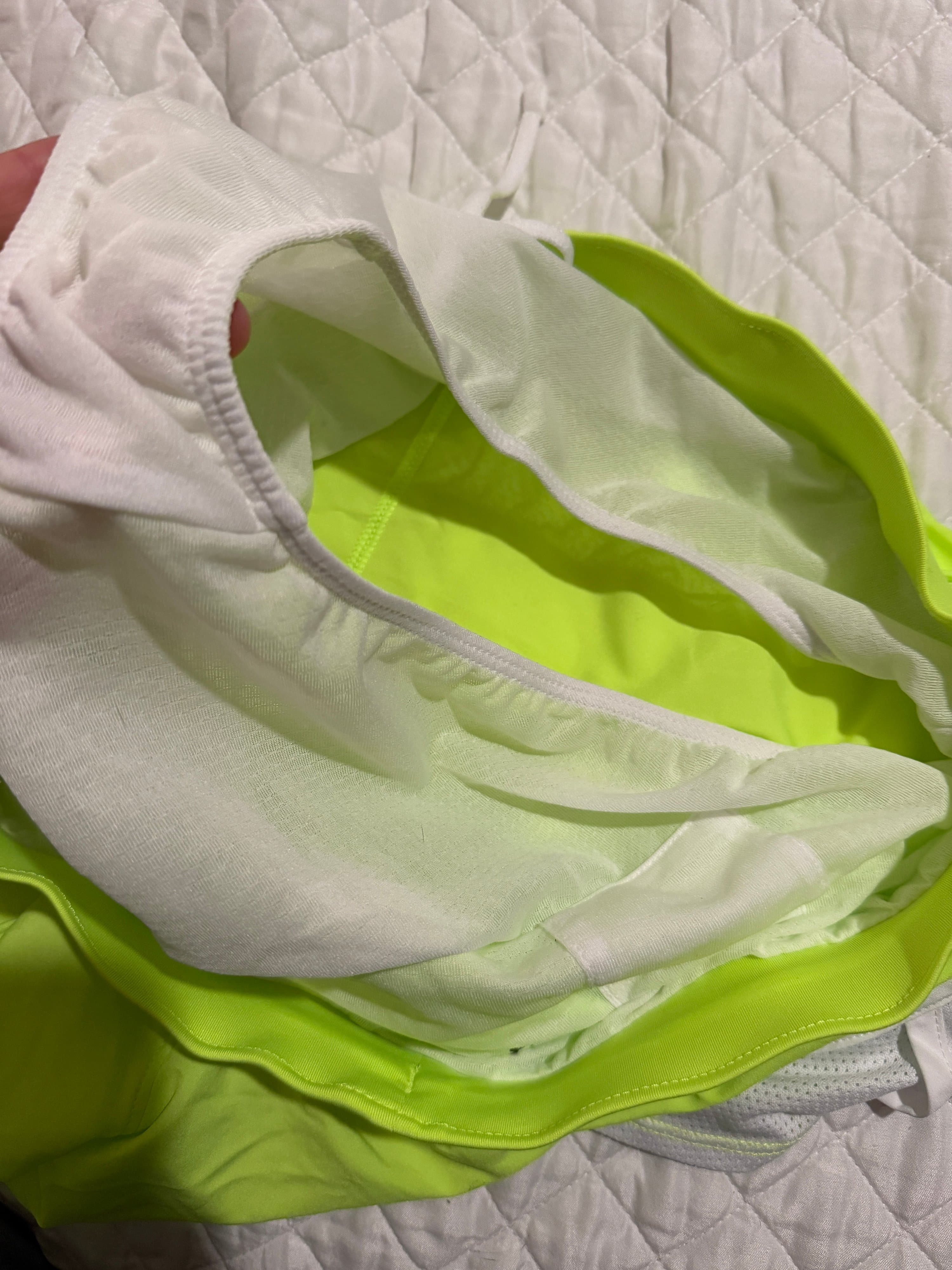 Under Armour Neon Green HeatGear Shorts Size M - Thumbnail 13