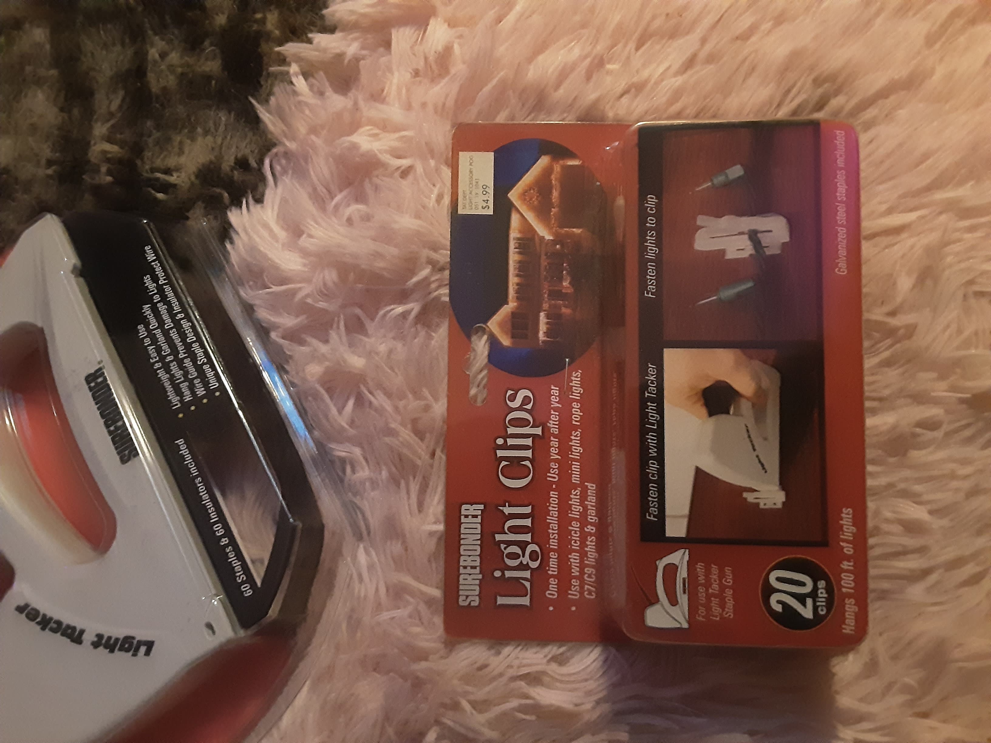 Surebonder Light Tacker with Clips for Holiday Decorating - Thumbnail 2