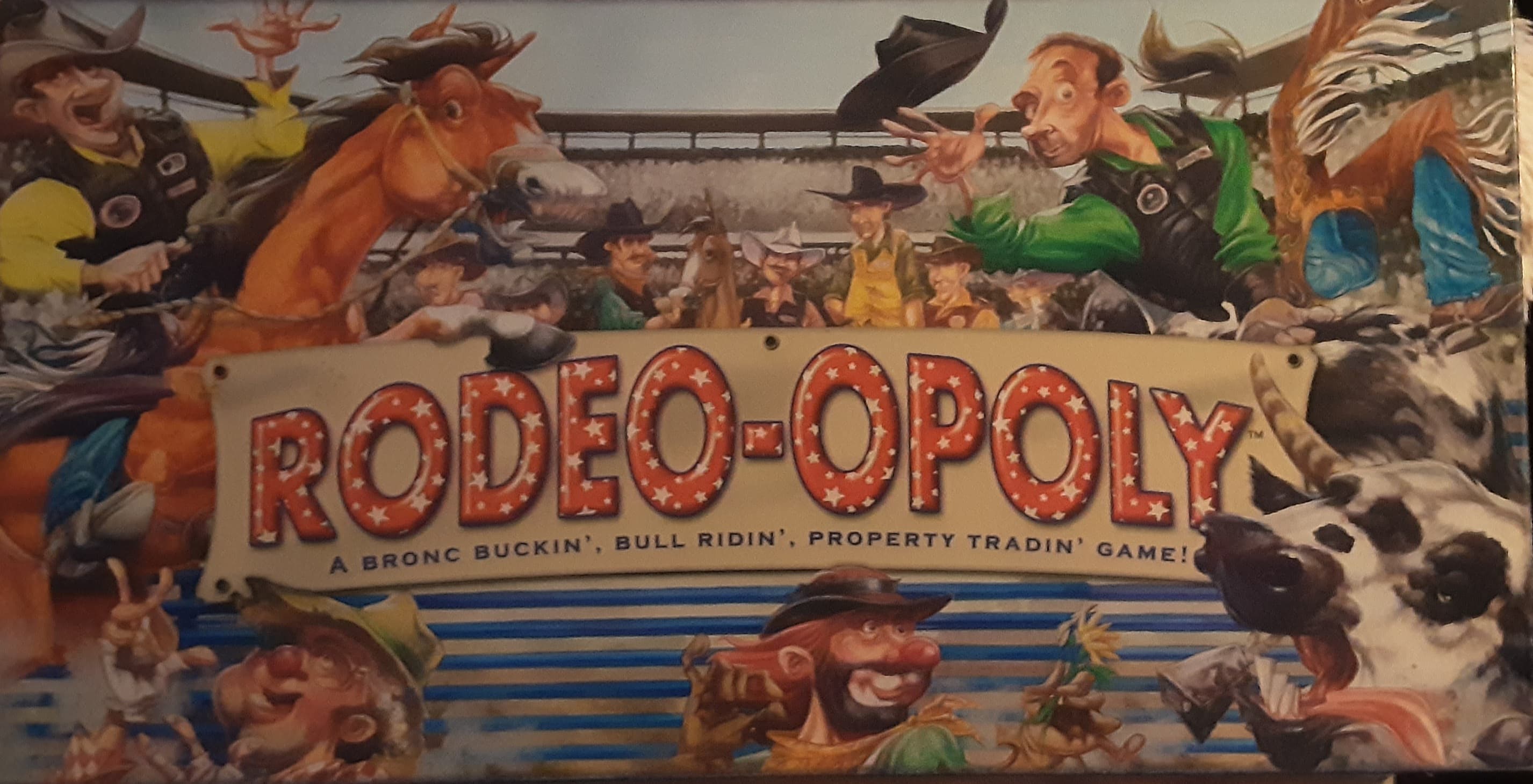 Rodeo-Opoly Board Game - Thumbnail 3