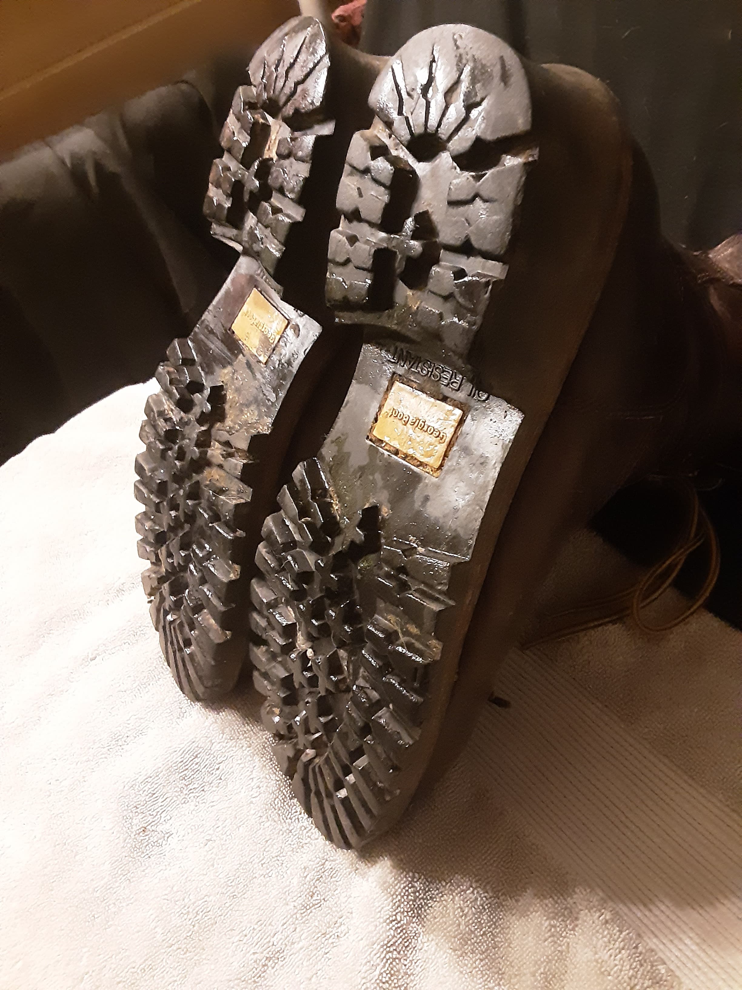 Georgia Boot Men's Logger Boots G7113 Size 11W - Thumbnail 5