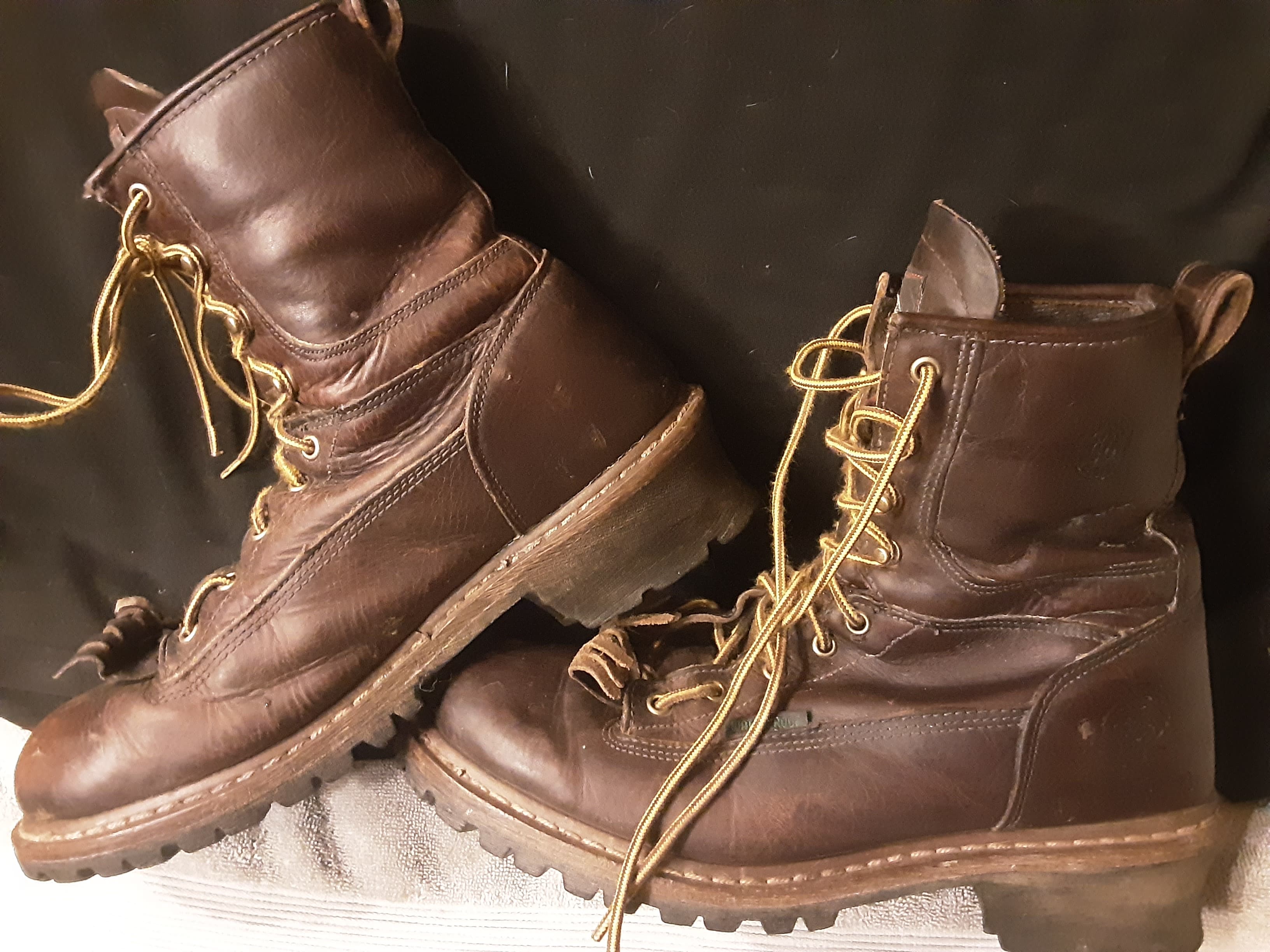 Georgia Boot Men's Logger Boots G7113 Size 11W - Thumbnail 6