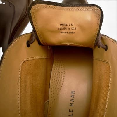 Cole Haan Williams Leather Chukka, Brown Leather, Lace Up Men’s Size 9M - Thumbnail 7