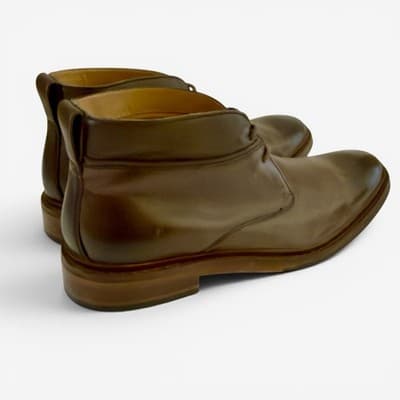 Cole Haan Williams Leather Chukka, Brown Leather, Lace Up Men’s Size 9M - Thumbnail 3