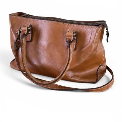 Patricia Nash Heritage Collection Angela Leather Satchel Crossbody - Thumbnail 3