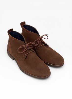 Cole Haan Ogden Stitch Chukka II Men, Brown Suede, Size 9.5, Excellant Condition - Thumbnail 3