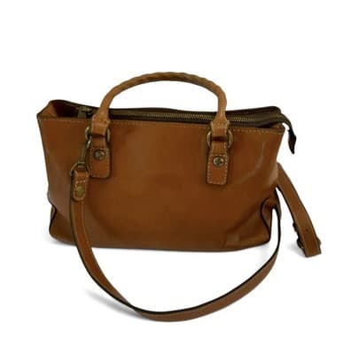 Patricia Nash Heritage Collection Angela Leather Satchel Crossbody - Thumbnail 5
