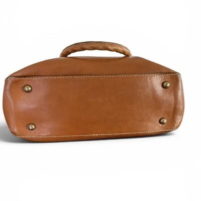 Patricia Nash Heritage Collection Angela Leather Satchel Crossbody - Thumbnail 8