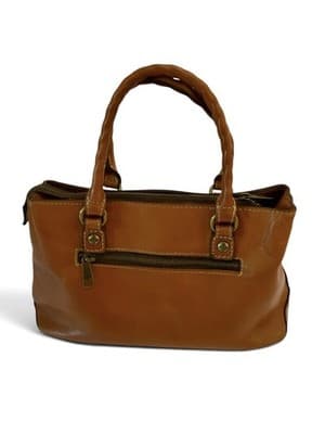 Patricia Nash Heritage Collection Angela Leather Satchel Crossbody - Thumbnail 7