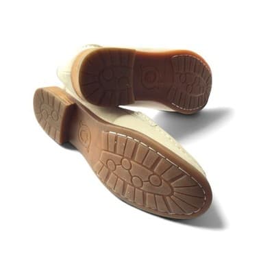 Born Finley Women's Slip-On Flat Loafer, Size 9.5, Casual Italian Leather Ivory - Thumbnail 6