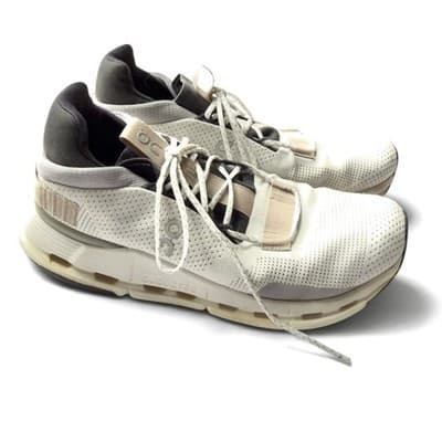 On Cloudnova Women's Sneakers White Sand Colorway Size 7.5 Running Shoes - Thumbnail 5