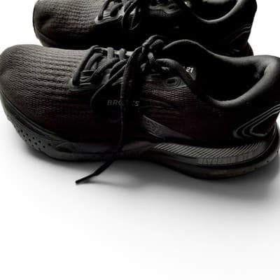 Brooks Glycerin 21 GTS Women's Running All Black Color way Size 7.5 US 38.5 EU - Thumbnail 5