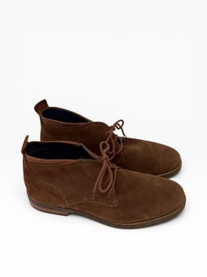 Cole Haan Ogden Stitch Chukka II Men, Brown Suede, Size 9.5, Excellant Condition - Thumbnail 7