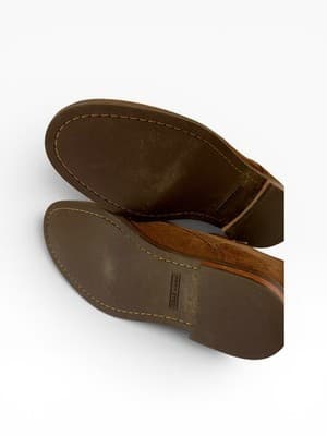 Cole Haan Ogden Stitch Chukka II Men, Brown Suede, Size 9.5, Excellant Condition - Thumbnail 9