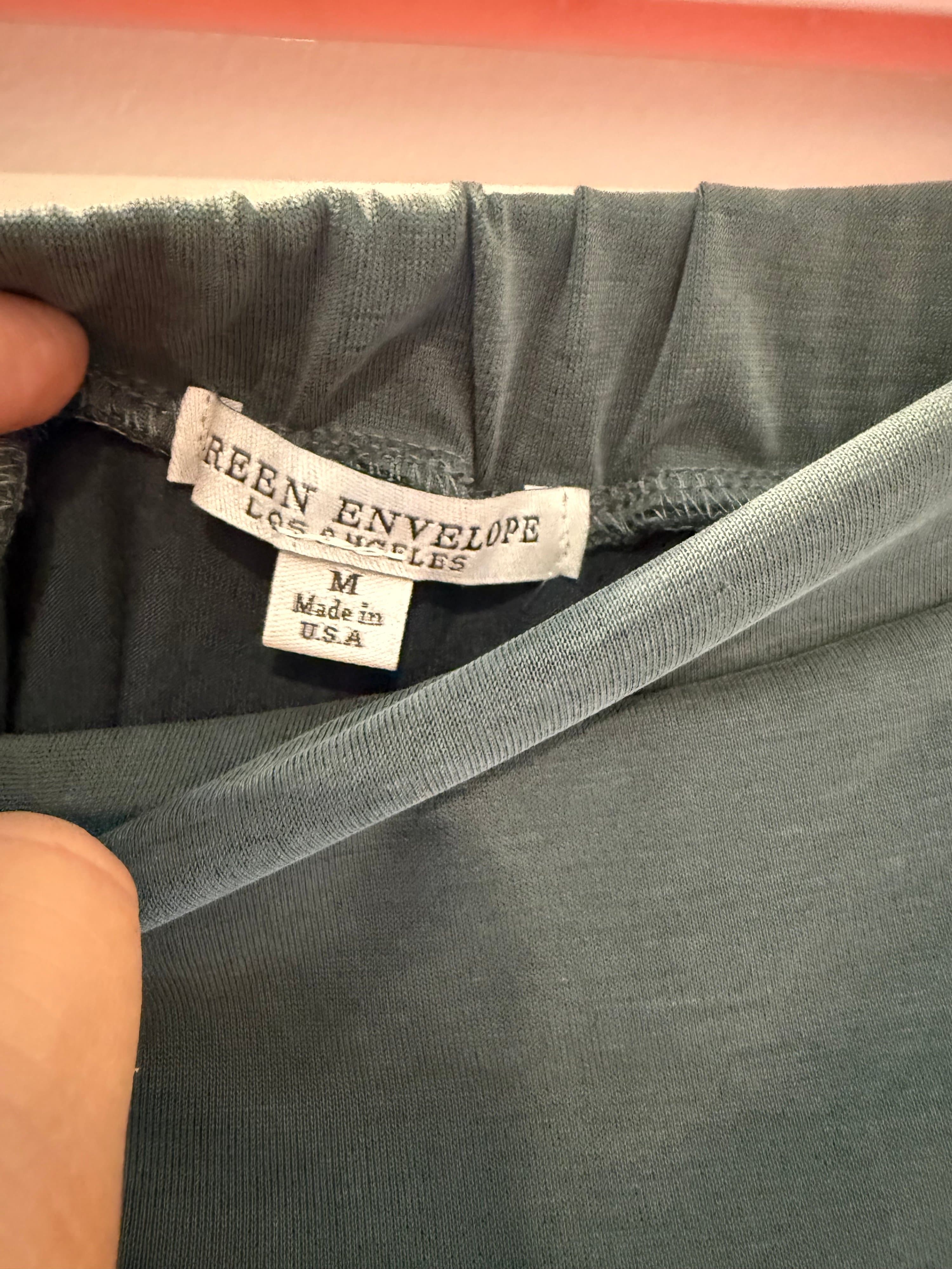 Green Envelope Los Angeles Ruffle Midi Skirt Size M - Thumbnail 3