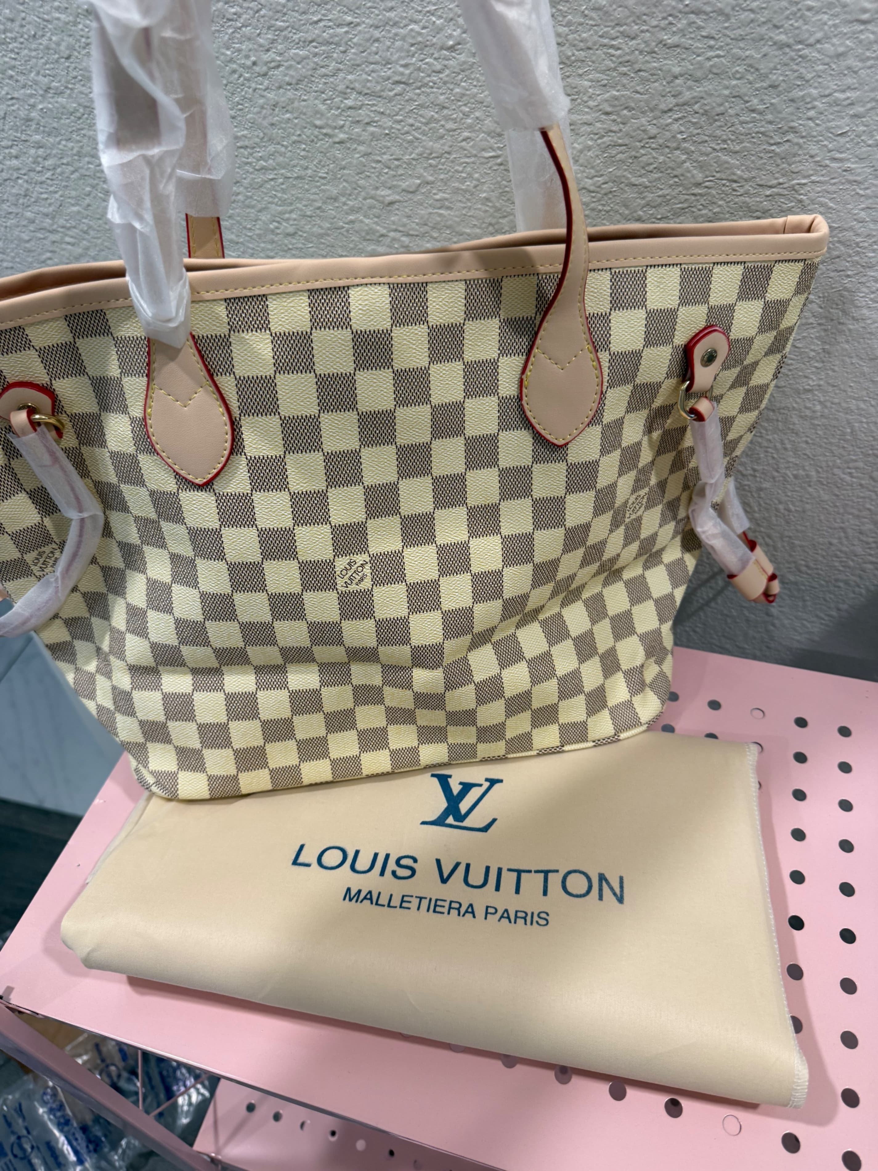 Louis Vuitton Damier Azur Neverfull MM Tote Bag - Thumbnail 2
