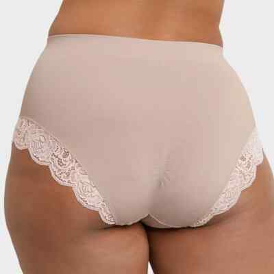 Maidenform Self Expressions Women's Feel Good Fashion Briefs with Lace - Evening Blush M - Thumbnail 6