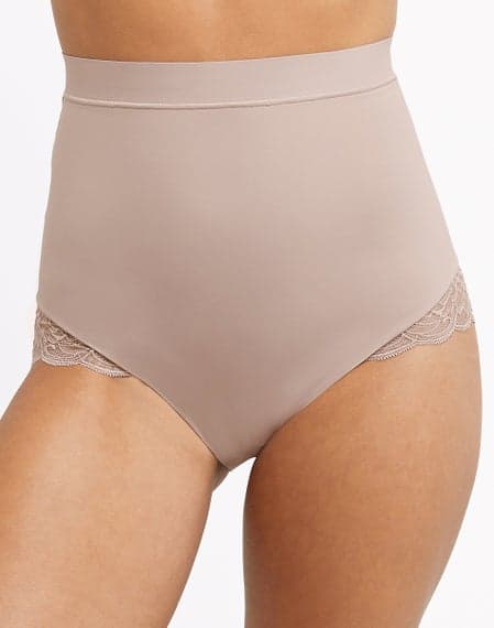 Maidenform Self Expressions Women's Feel Good Fashion Briefs with Lace - Evening Blush M - Thumbnail 5