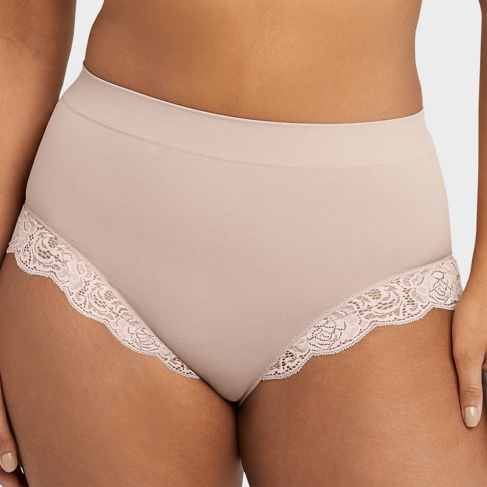 Maidenform Self Expressions Women's Feel Good Fashion Briefs with Lace - Evening Blush M - Thumbnail 2