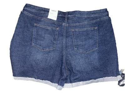 Women’s Plus SONOMA "Goods For Life" Premium High-Waist Denim Short Size 24W NWT - Thumbnail 3