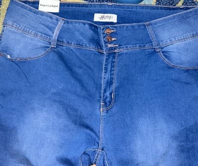 Hailey Women's Jeans Sz/22 Skinny Stretch LA Designs - Thumbnail 4