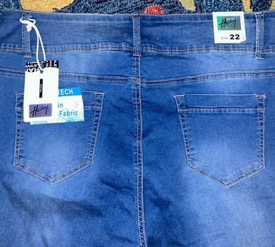 Hailey Women's Jeans Sz/22 Skinny Stretch LA Designs - Thumbnail 6
