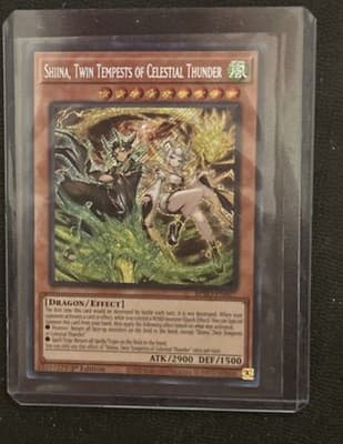 Shiina, Twin Tempests of Celestial Thunder BPRO-EN027 Burst Protocol 1st Edition - Thumbnail 3