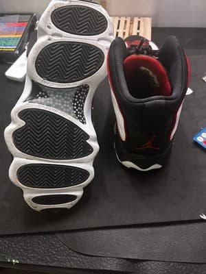 Nike Air Jordan Pro Strong Boys 5.5 Basketball Athletic Sneaker 407484-005 - Thumbnail 3