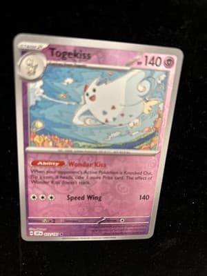 Togekiss 072/191 Surging Sparks Rare Pokemon Reverse Holo NM - Thumbnail 2