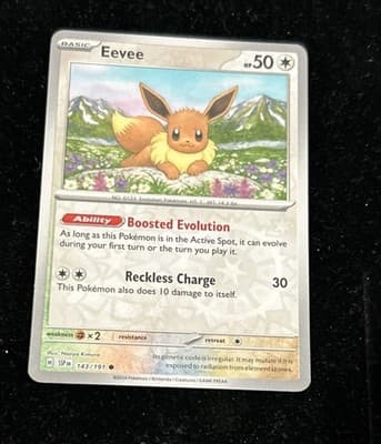 Eevee 074/131 Sv: Prismatic Evolutions Reverse Holo - Thumbnail 2