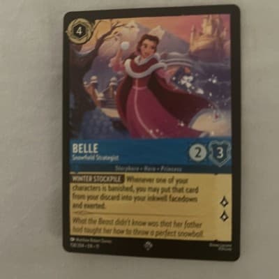 Belle - Snowfield Strategist 158/204 Winterspell Regular - Thumbnail 2