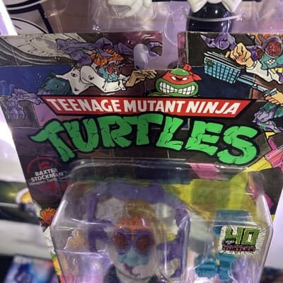 Teenage Mutant Ninja Turtles Baxter Stockman 40 Years Of Turtles Retro Reissue - Thumbnail 5