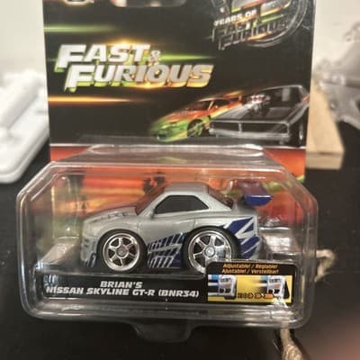 Jada Fast And The Furious 25 years Small Blocks Set Of 6 Supra Skyline - Thumbnail 5