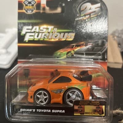 Jada Fast And The Furious 25 years Small Blocks Set Of 6 Supra Skyline - Thumbnail 3