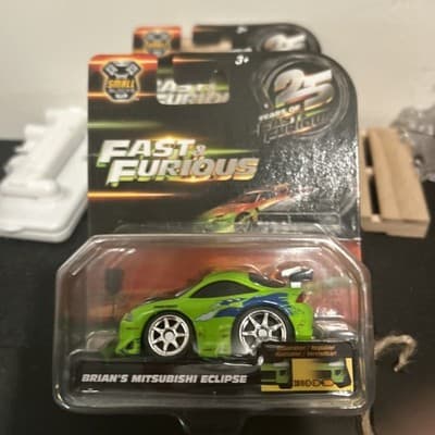 Jada Fast And The Furious 25 years Small Blocks Set Of 6 Supra Skyline - Thumbnail 7