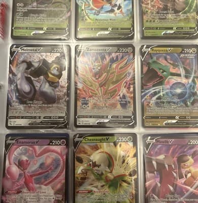 Pokemon Card Lot 100+Official TCG Cards Ultra Rare Included EX GX V MEGA + HOLOS - Thumbnail 3