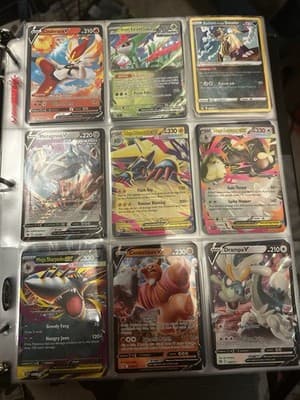 Pokemon Card Lot 100+Official TCG Cards Ultra Rare Included EX GX V MEGA + HOLOS - Thumbnail 22
