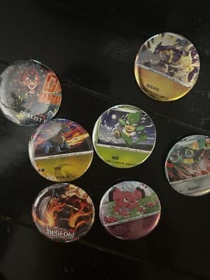 Custom Pokemon Card Buttons! Made from real Pokemon Cards. Msg For Req. - Thumbnail 6