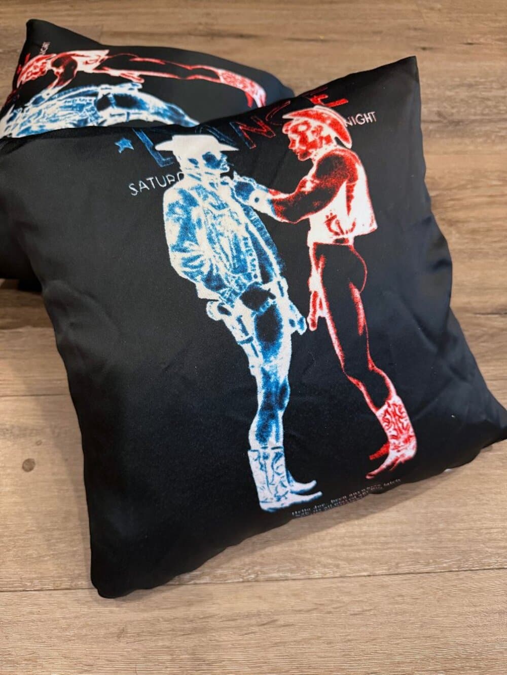 Westwood inspired Punk Cowboys cushion cover. - Thumbnail 2