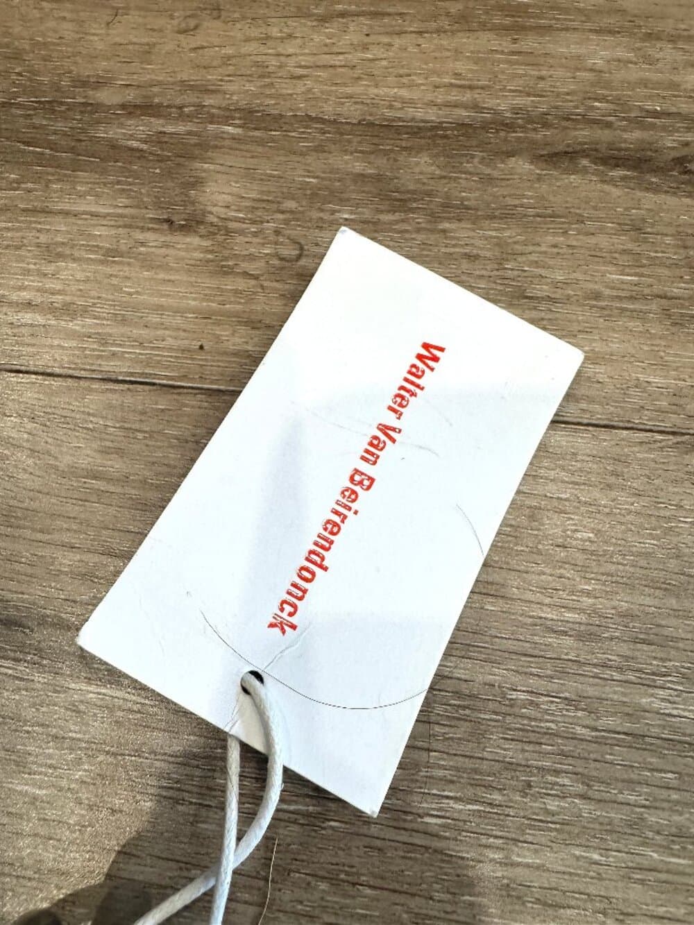 Walter Van Beirendonck Leather Lightning Bolt Keychain - Thumbnail 5