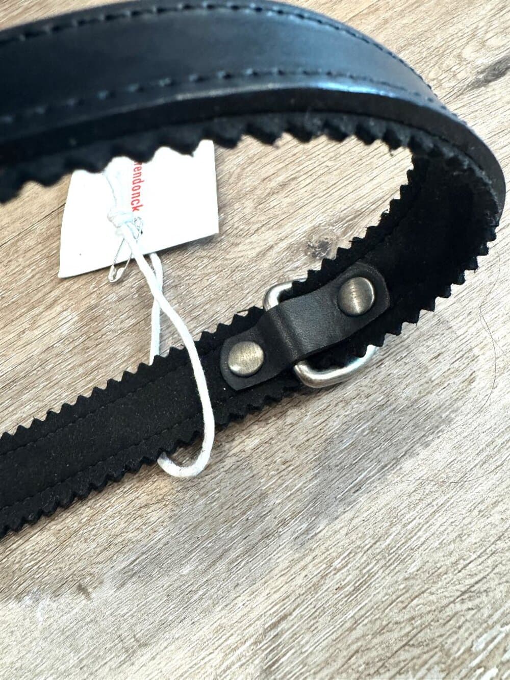 Walter Van Beirendonck AW22 Leather Dog Collar - Thumbnail 7