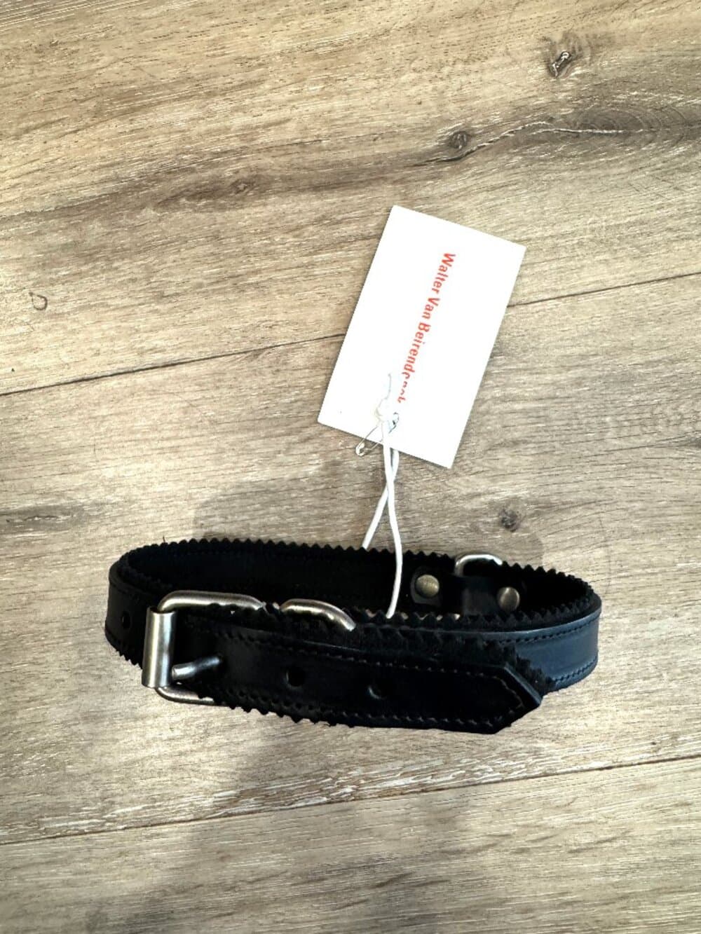 Walter Van Beirendonck AW22 Leather Dog Collar - Thumbnail 5